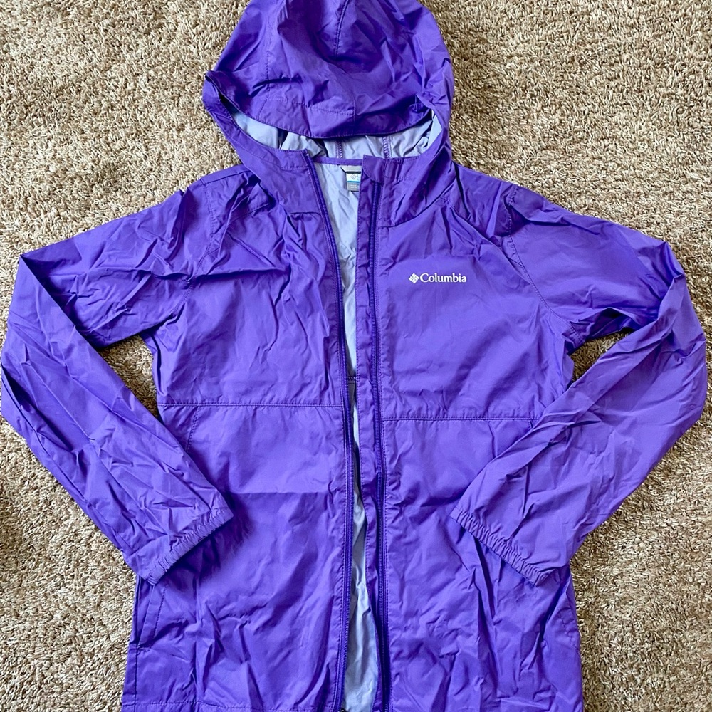 Columbia Kids Purple rain Jacket